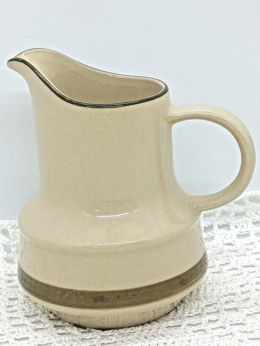 Montego Freezer to Oven Stoneware Japan Hand Decorated Small Pitcher 4113